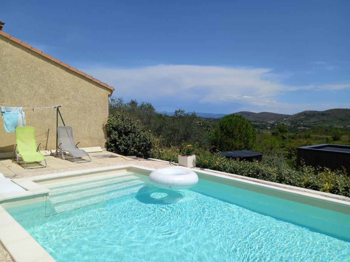 "Plus Belle L'Ardeche" Studio De Jardin Et Piscine Vinezac Exteriér fotografie
