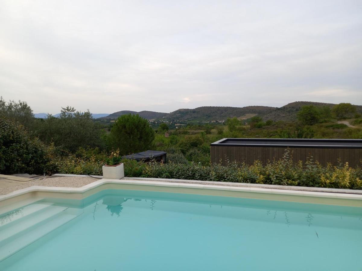 "Plus Belle L'Ardeche" Studio De Jardin Et Piscine Vinezac Exteriér fotografie